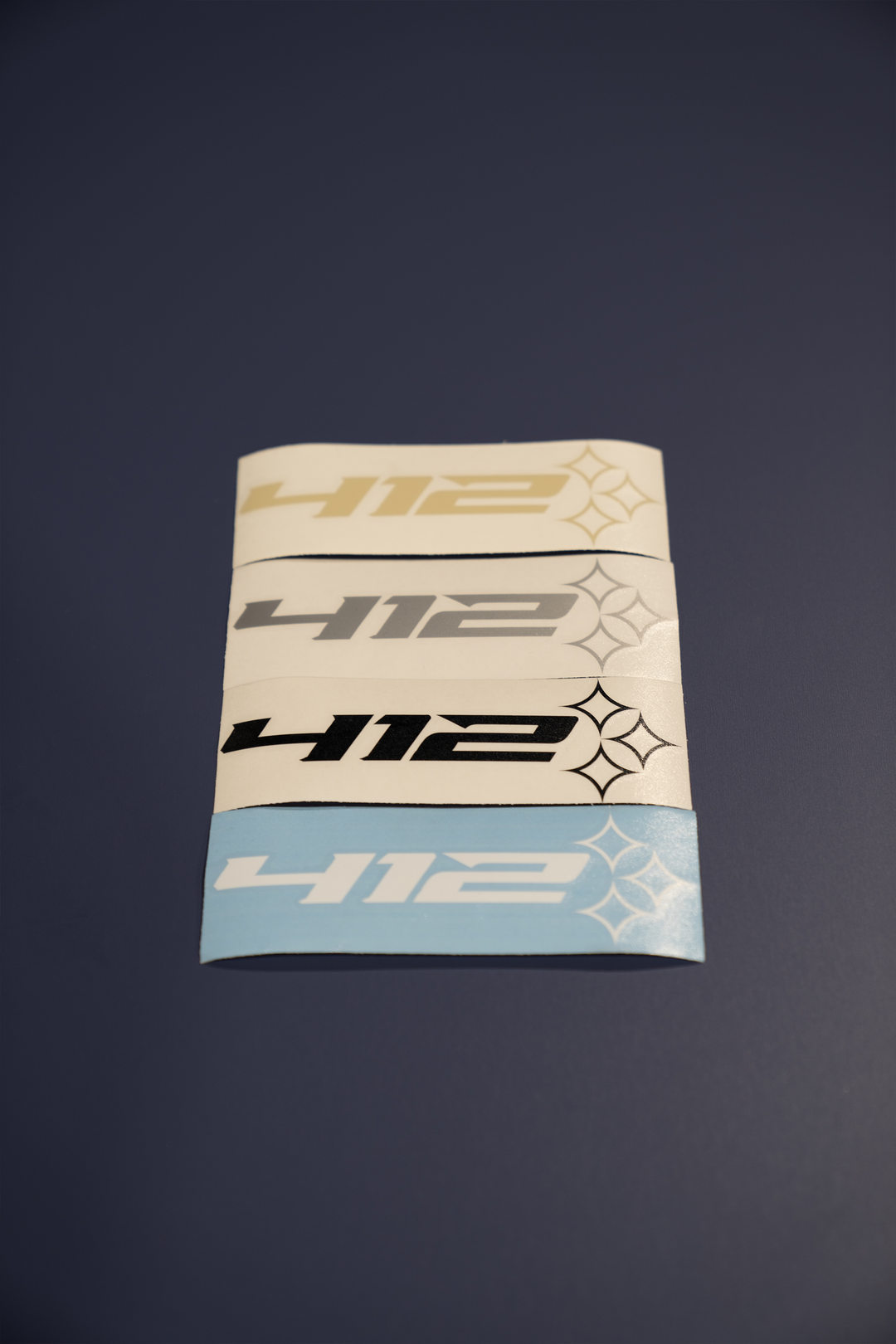 412 Motorsport Logo Stickers