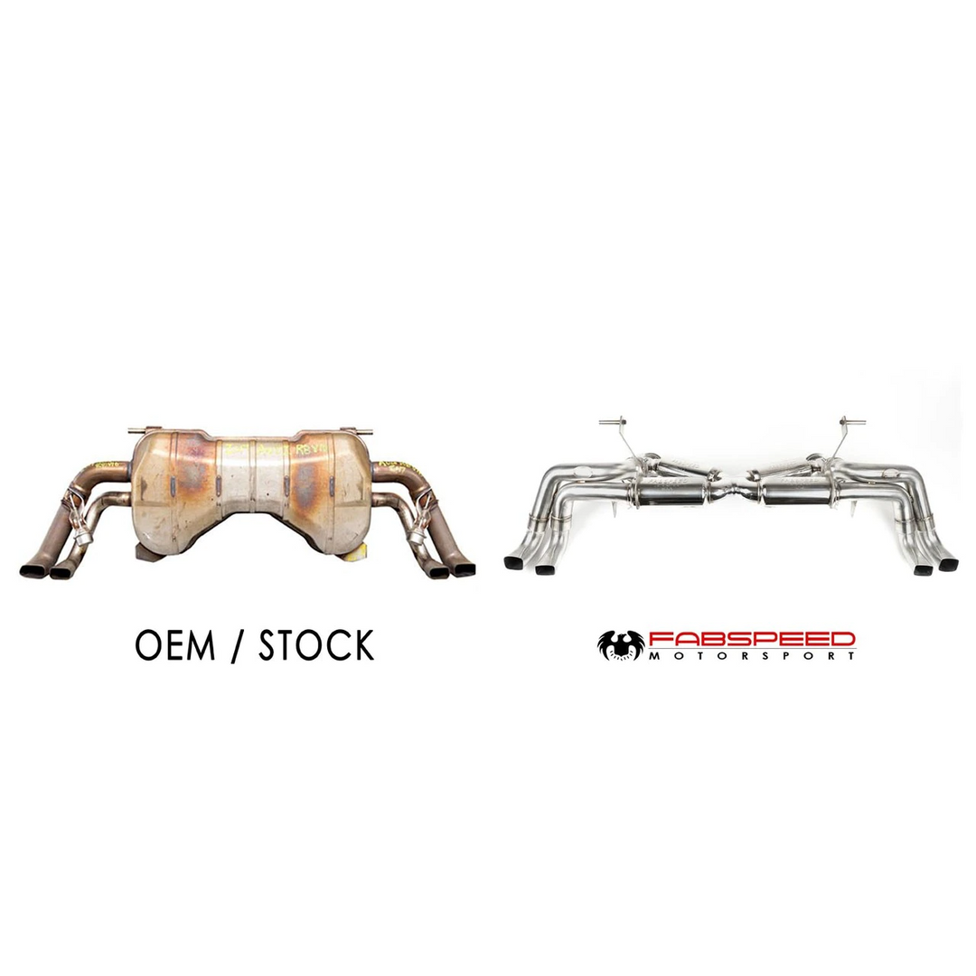 Audi R8 V10 (2017-2019) Fabspeed Valvetronic Supersport X-Pipe Exhaust System