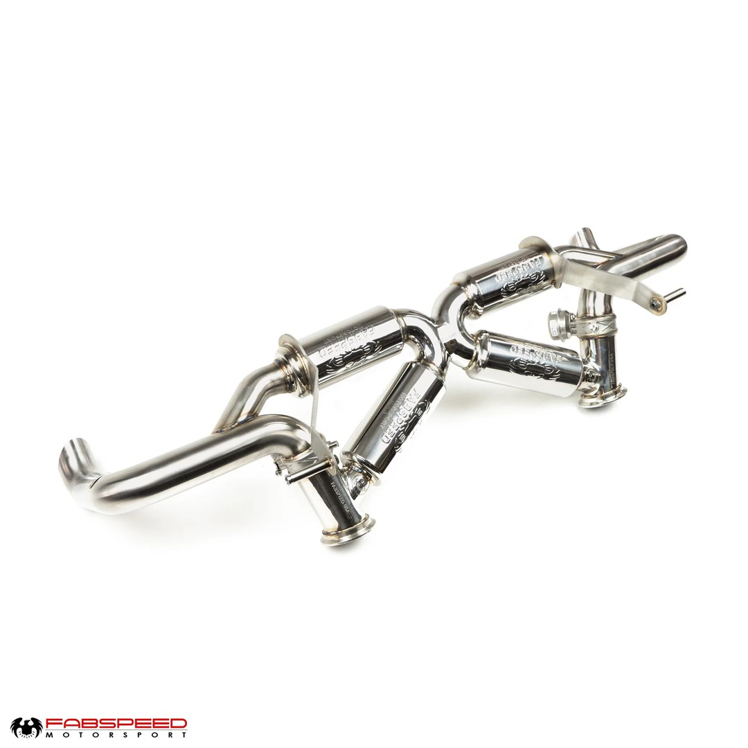 Audi R8 V10 (2020+) Fabspeed Valvetronic Supersport X-Pipe Exhaust System
