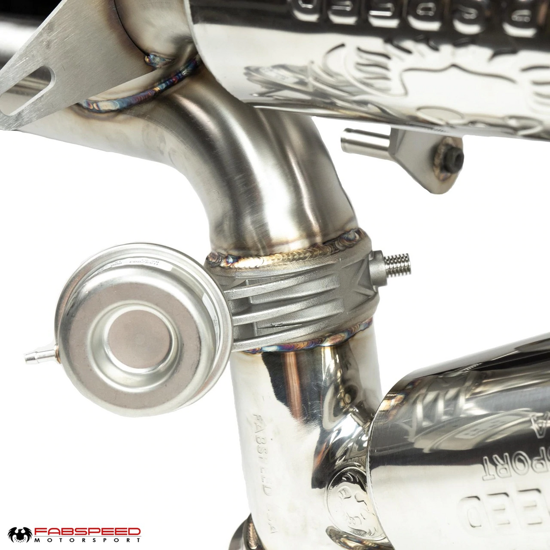 Audi R8 V10 (2020+) Fabspeed Valvetronic Supersport X-Pipe Exhaust System