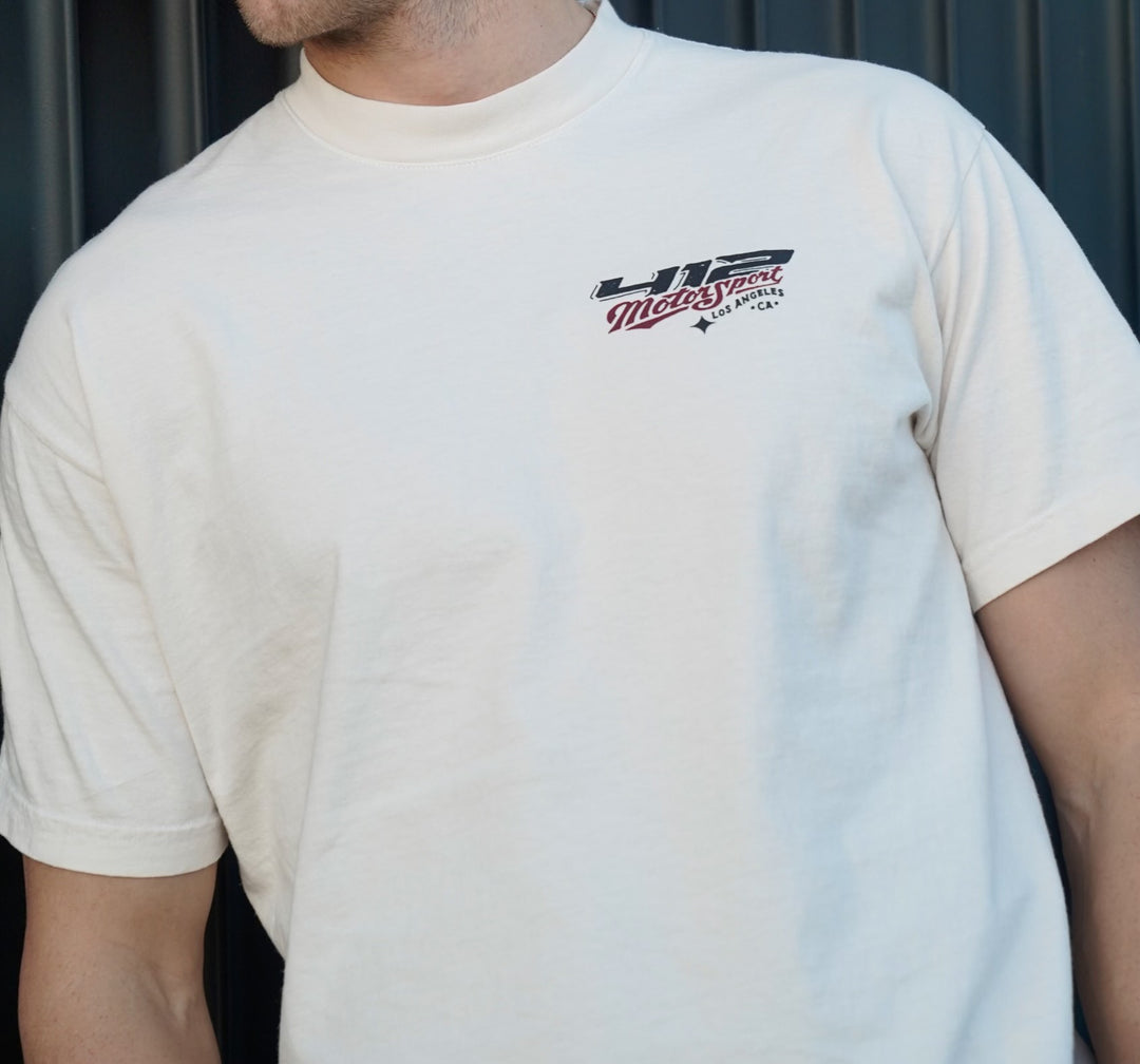 Crème x Rust 412 Motorsport Tee