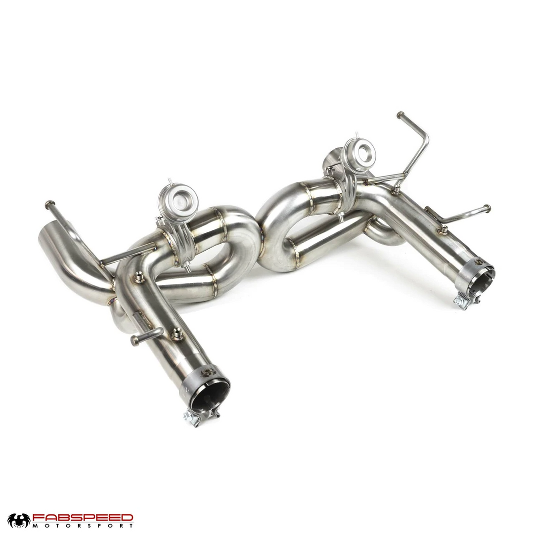 Ferrari F8 Tributo Fabspeed Valvetronic X-Pipe Exhaust System