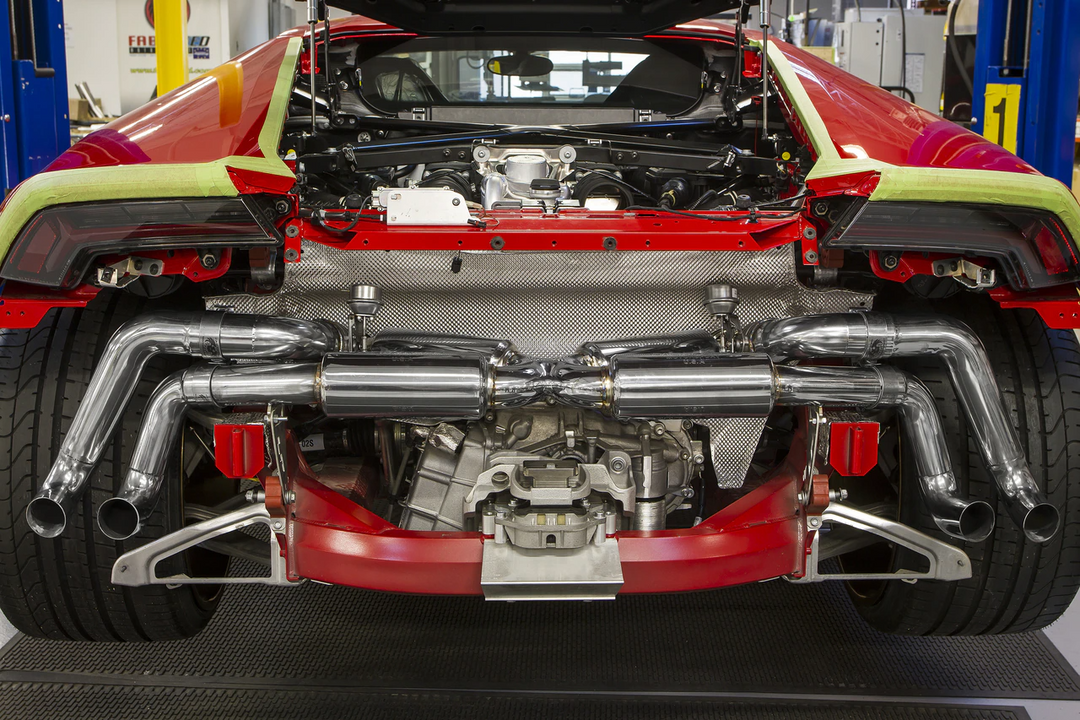 Lamborghini Huracan Fabspeed Valvetronic Supersport X-Pipe Exhaust System