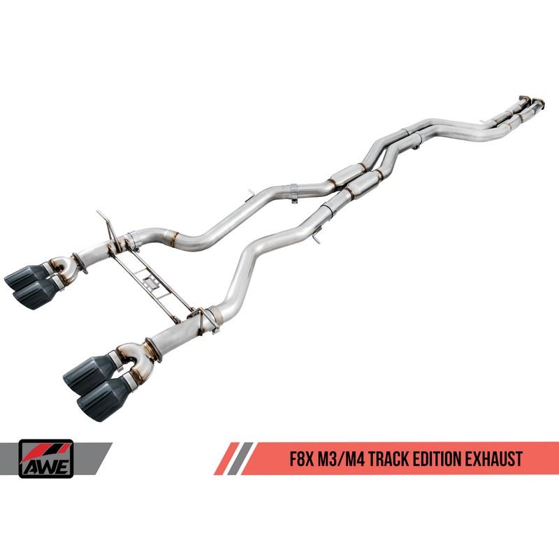 F8X M3/M4 AWE Tuning Track Edition Cat-Back Exhaust System