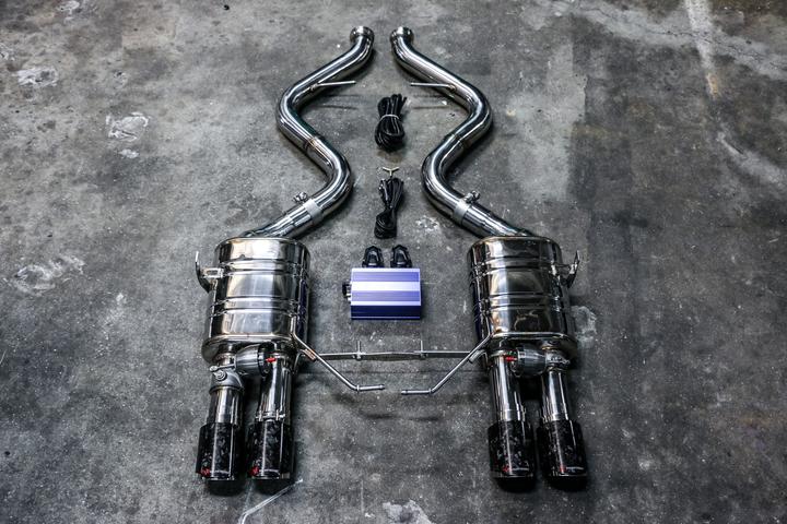 E9X M3 Valvetronic Valved Exhaust